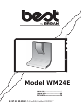 Best WM24E User manual
