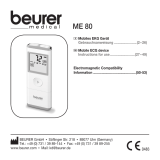 Beurer ME80 User manual