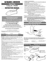 Black & Decker HV6000 User manual