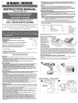 BLACK+DECKER BDG1200 User manual