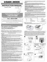 BLACK+DECKER CD18SFRK User manual