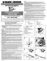 Black & Decker JS700 User manual