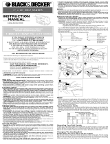 Black & Decker 607527-00 User manual