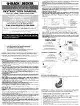 BLACK+DECKER CD9600 User manual