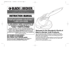 Black & Decker CI500 User manual