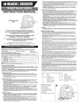 Black & Decker 7662 User manual