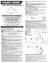 Black & Decker LI3000 User manual