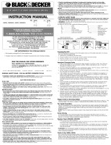 Black & Decker 9089 User manual
