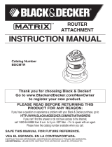 Black & Decker BDCMTR User manual