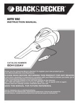 Black & Decker BDH1220AV User manual
