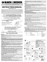 Black & Decker 7750 User manual