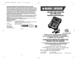 Black & Decker JUS500IB User manual