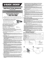 Black & Decker QS540B User manual