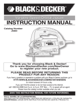 Black & Decker JS660 User manual