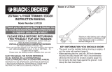 Black & Decker Edger LST220 User manual