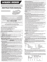 Black & Decker Planer 7698K User manual