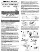 Black & Decker CD120S User manual