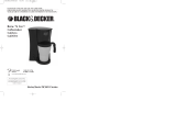 Black & Decker BREW'N GO DCM18 Series User manual