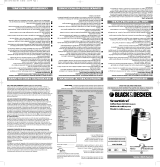 Black & Decker CBG5 Series User manual