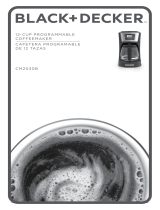 Black and Decker Appliances CM2030B User guide