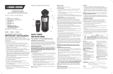 Black and Decker CM618SC Owner's manual