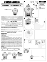 Black & Decker Crosshair BDL400S User manual