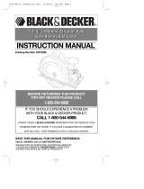 Black & Decker CS1000L User manual