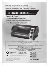 Black & Decker CTO649 User manual