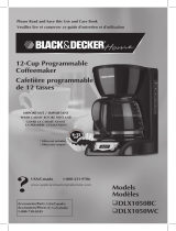Black and Decker Appliances DLX1050BC User manual