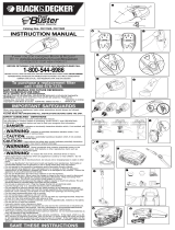Black & Decker Dust Buster CHV1500 User manual