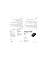 Black & Decker EM150C User manual
