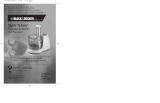 Black and Decker Appliances QUICK 'N EASY FP1336 User manual