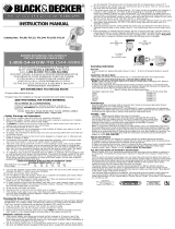 Black & Decker FSL18 User manual