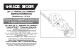 BLACK+DECKER LHT2436B User manual