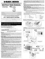 Black & Decker HP1800 User manual