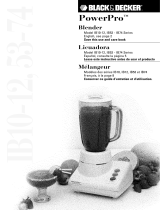 Black & Decker PowerPro IB74 Series User manual