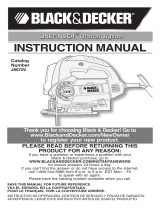 Black & Decker JS670V User manual