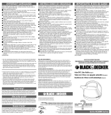 Black & Decker KE2000 User manual