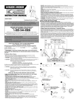 Black & Decker 90517736 User manual