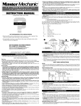 Black & Decker Master Mechanic TV300 User manual