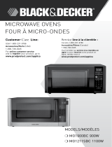 Black and Decker Appliances M01211SBC User guide