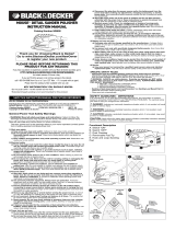 Black & Decker MS800 User manual