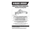 Black & Decker PIRANHA PSL12 User manual