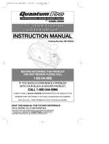 Black & Decker Quantum Pro QP1020LK User manual
