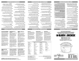 Black & Decker RC800 User manual