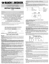 Black & Decker RO100K User manual