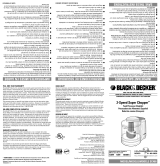 Black & Decker SC400 User manual