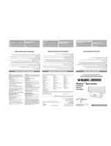Black & Decker Slimline Spacemaker EC950 Series User manual
