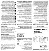 Black & Decker T1400 User manual