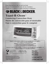 Black & Decker TRO4070 User manual